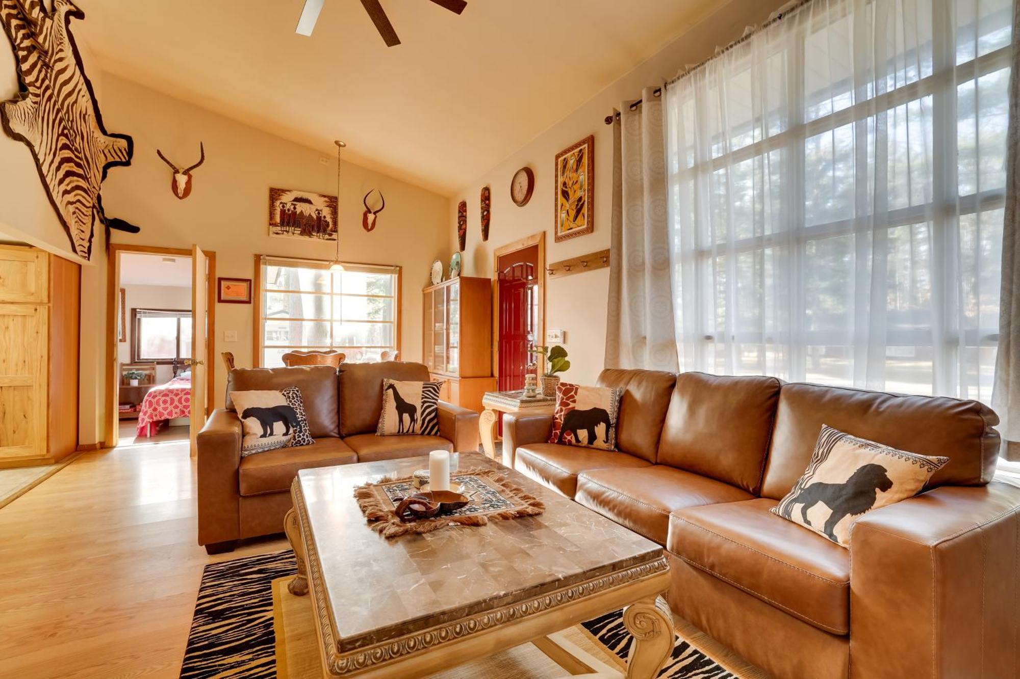 Wisconsin Cabin With Atv Trails, Near Lake Arbutus! Hatfield 外观 照片